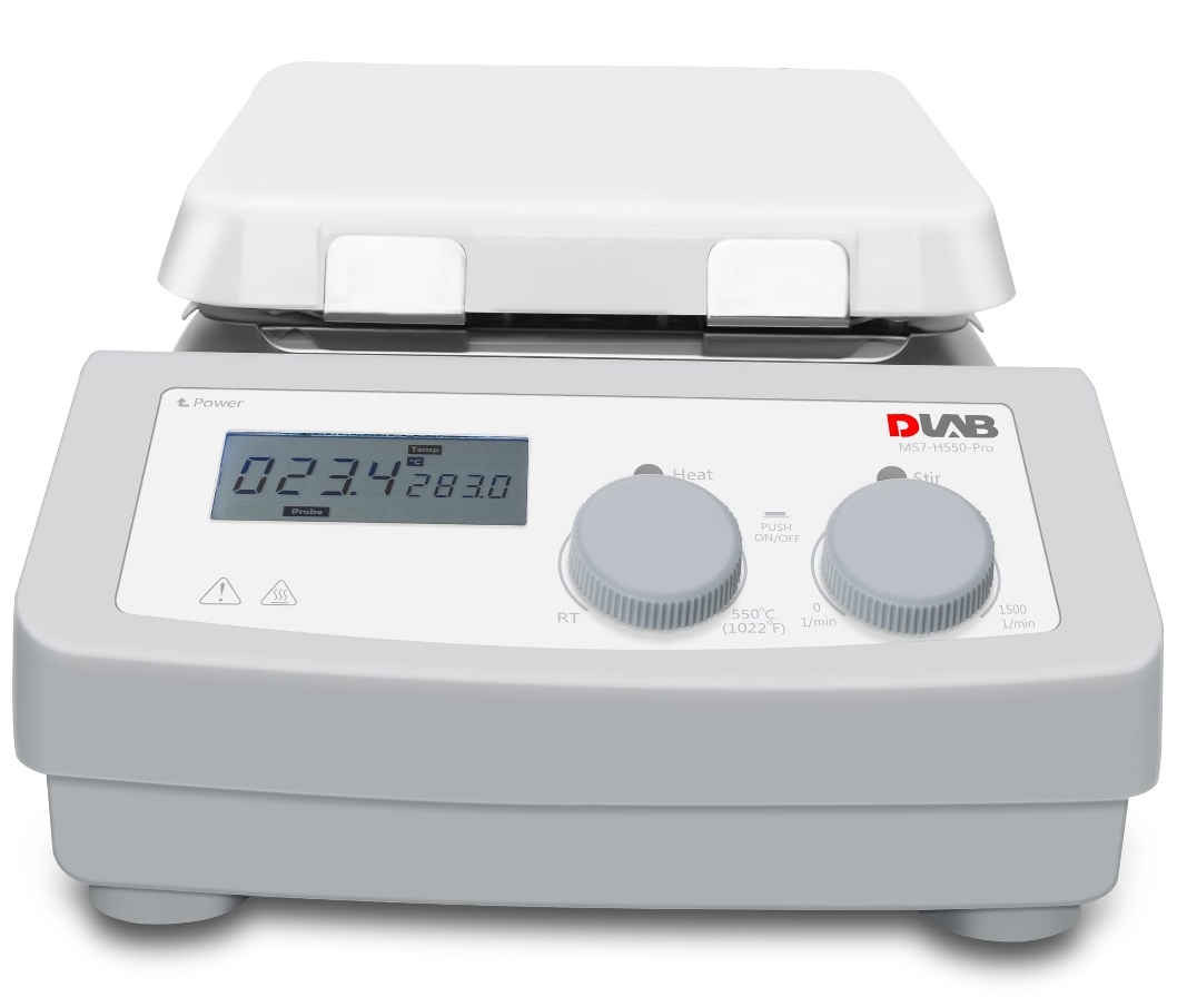Máy Khuấy Từ, Gia Nhiệt 550oC, Dlab MS7-H550-Pro