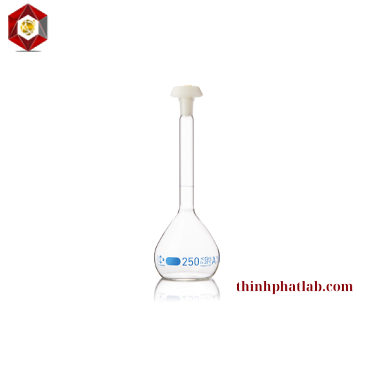 Bình định mức thủy tinh trắng, nút nhựa PE, class A Duran - DWK Life Sciences