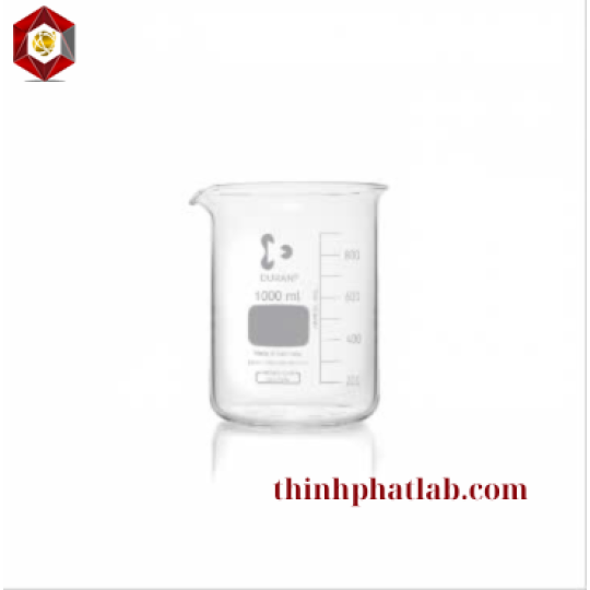 Cốc đốt thủy tinh thấp thành có mỏ Schott Duran - DWK Life Sciences