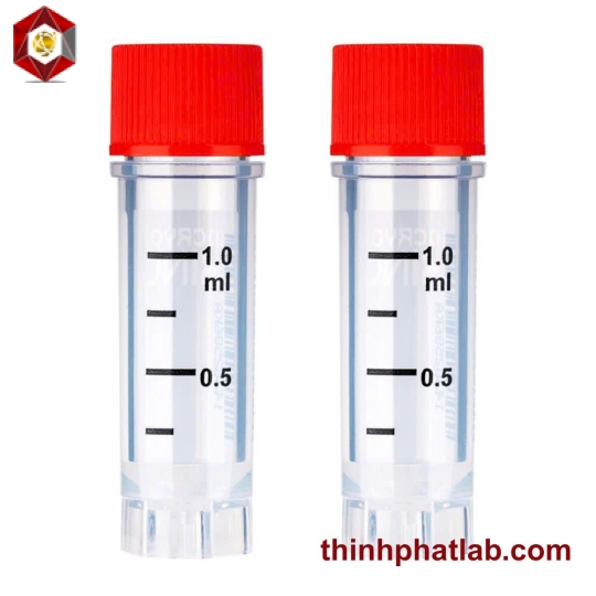 Lọ trữ lạnh 0.5ml/1ml/1.5ml/2ml/5ml Biologix có mã vạch