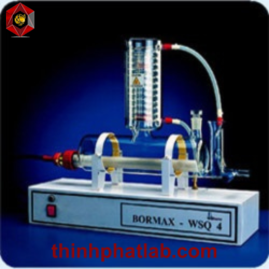 Máy cất nước hai lần 4 lít/ giờ, model BORMAX-WSQ-4-XL-D, BHANU - Ấn Độ